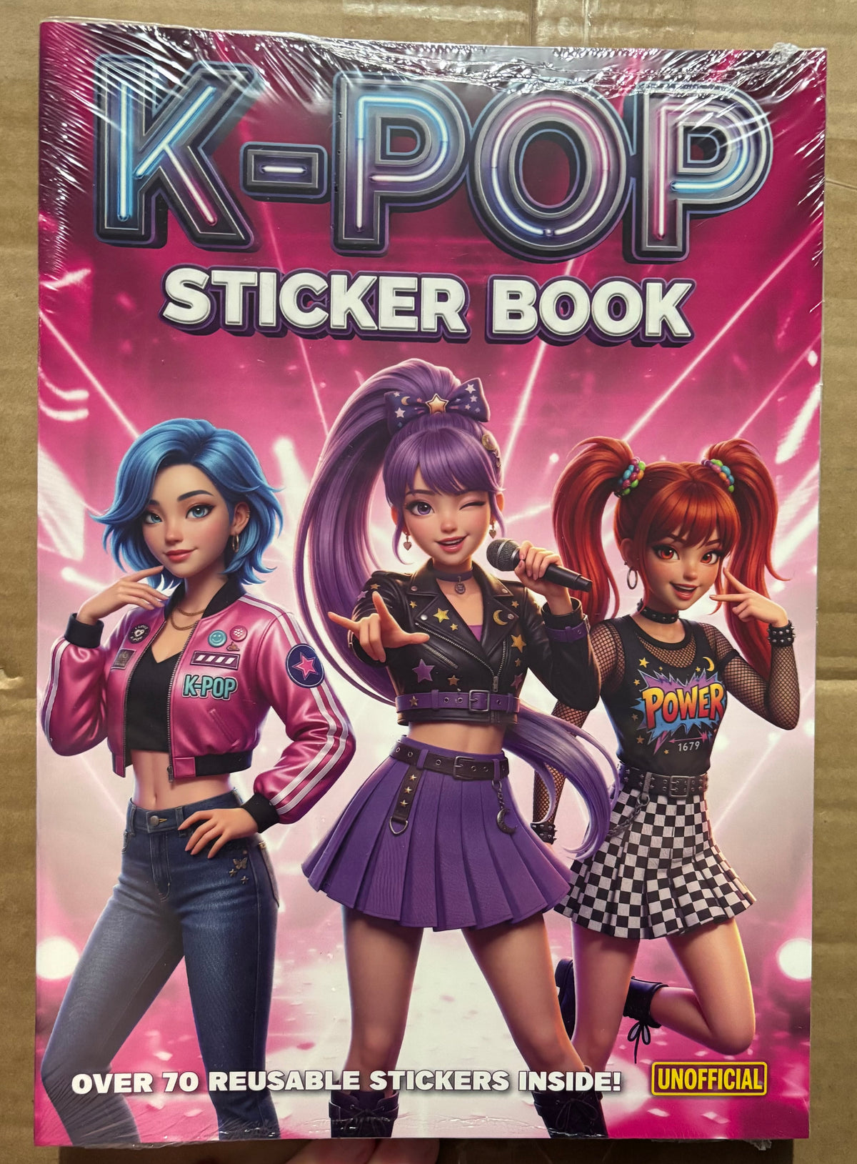 KPOP STICKER BOOK