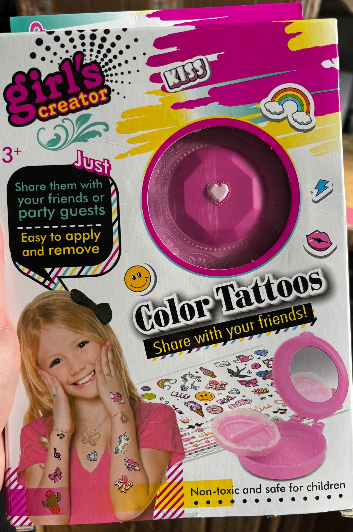 GIRLS COLOUR TATTOO