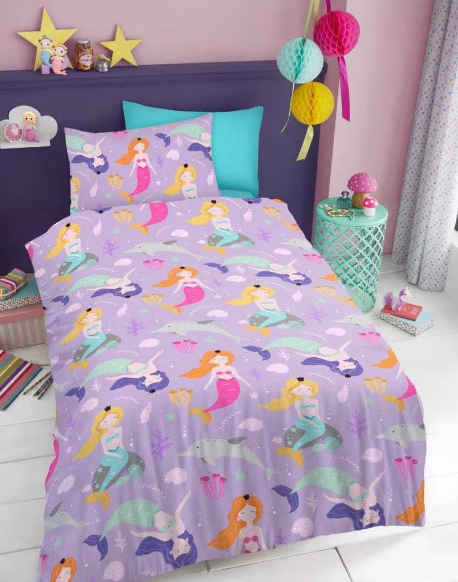 MERMAID BEDDING SINGLE