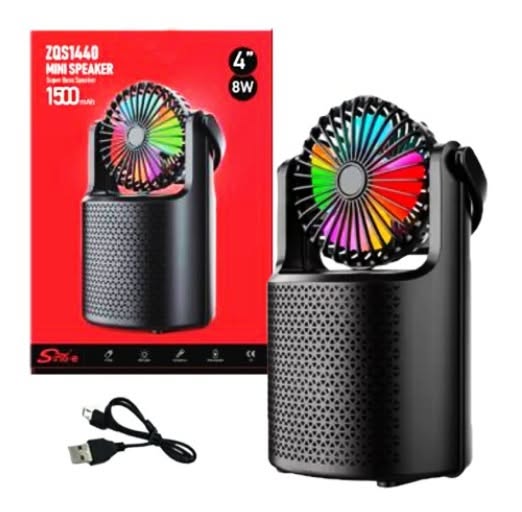 BLUETOOTH SPEAKER WITH FAN