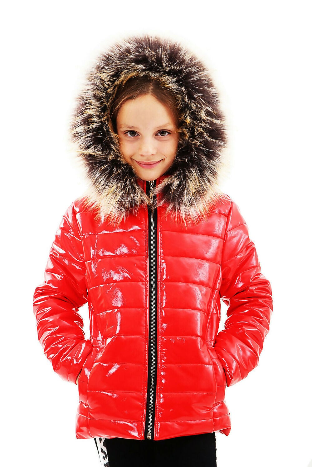 KIDS COAT - RED