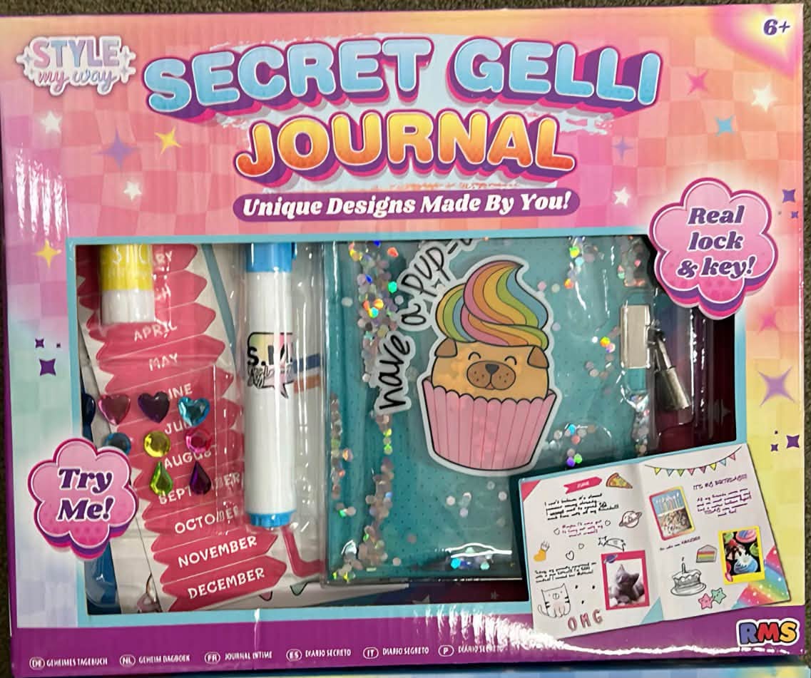 SECRET GELLI CUPCAKE JOURNAL SET