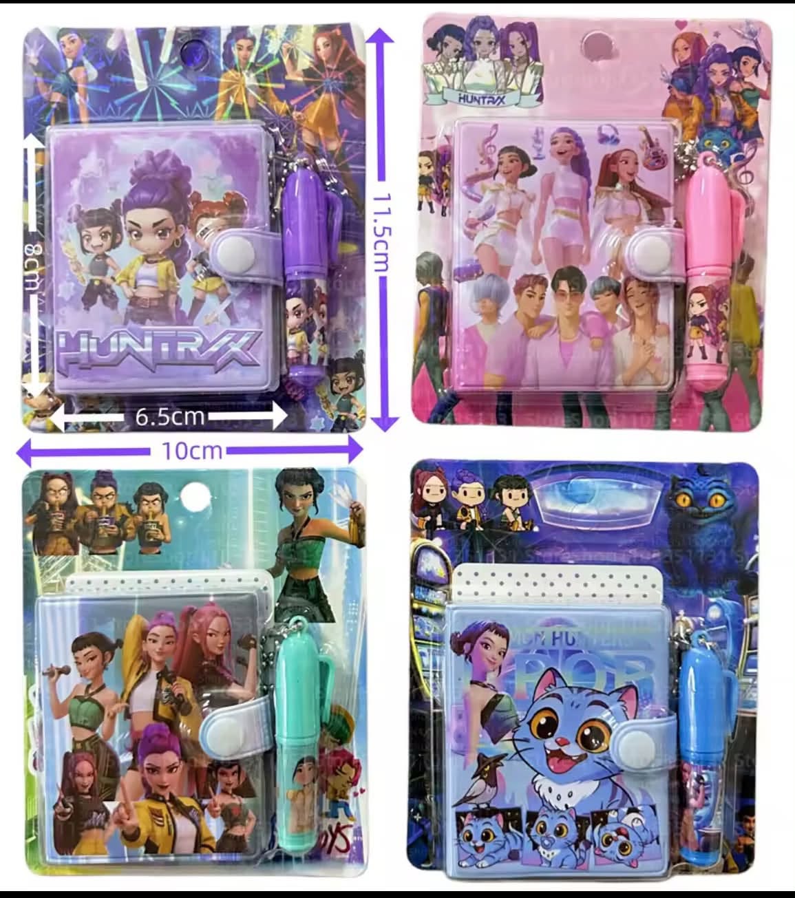KPOP MINI NOTEBOOK & PEN SET