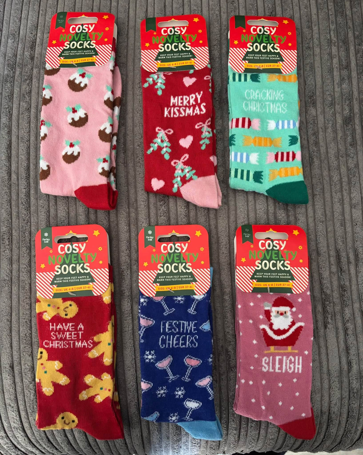 LADIES CHRISTMAS SOCKS