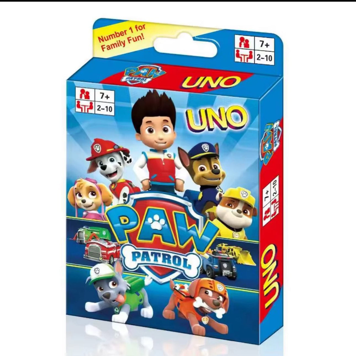 PAW PATROL UNO PLAYING CARDS