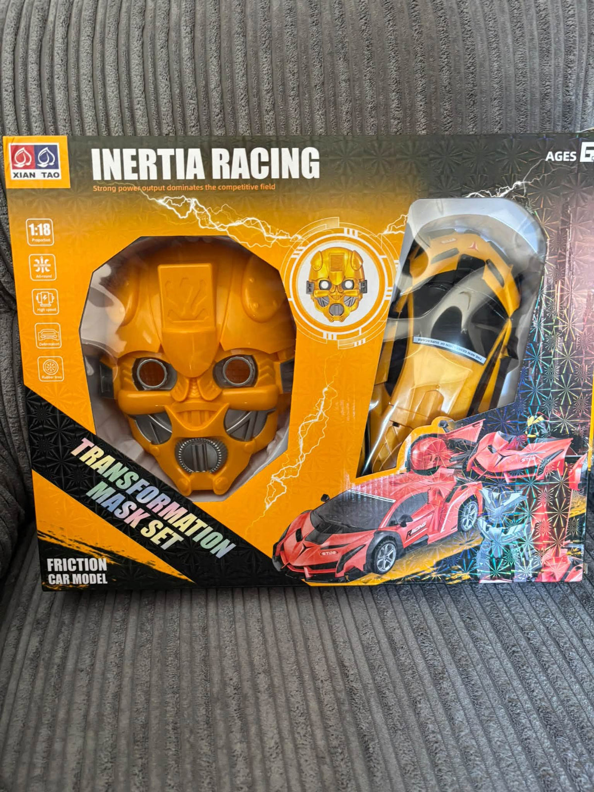 TRANSFORMATION MASK SET YELLOW