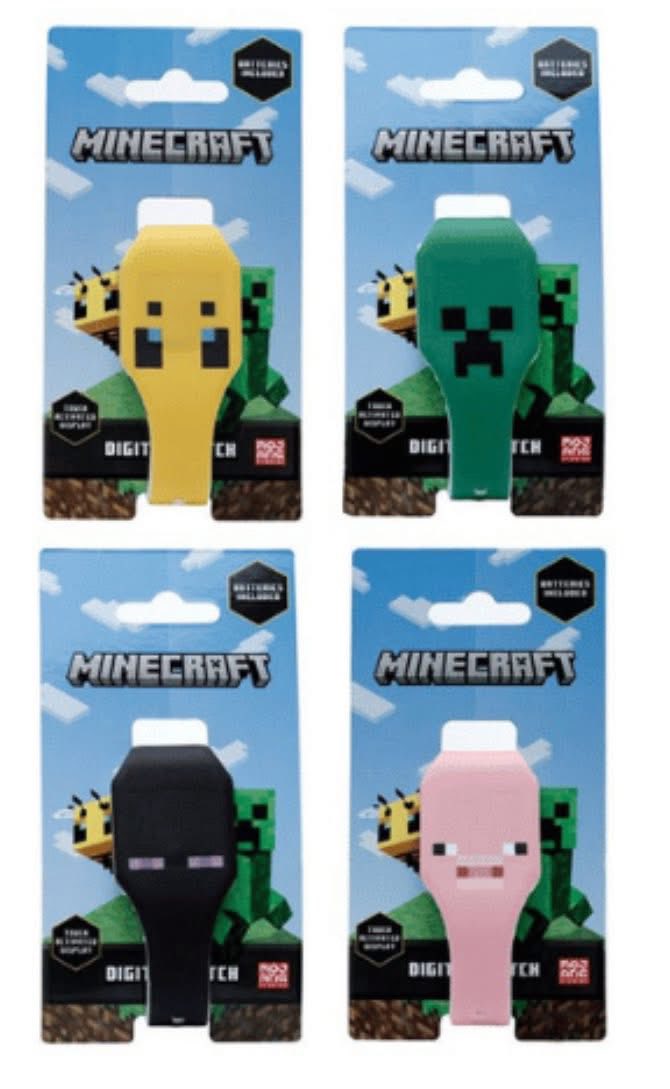 KIDS MINECRAFT DIGITAL WATCH