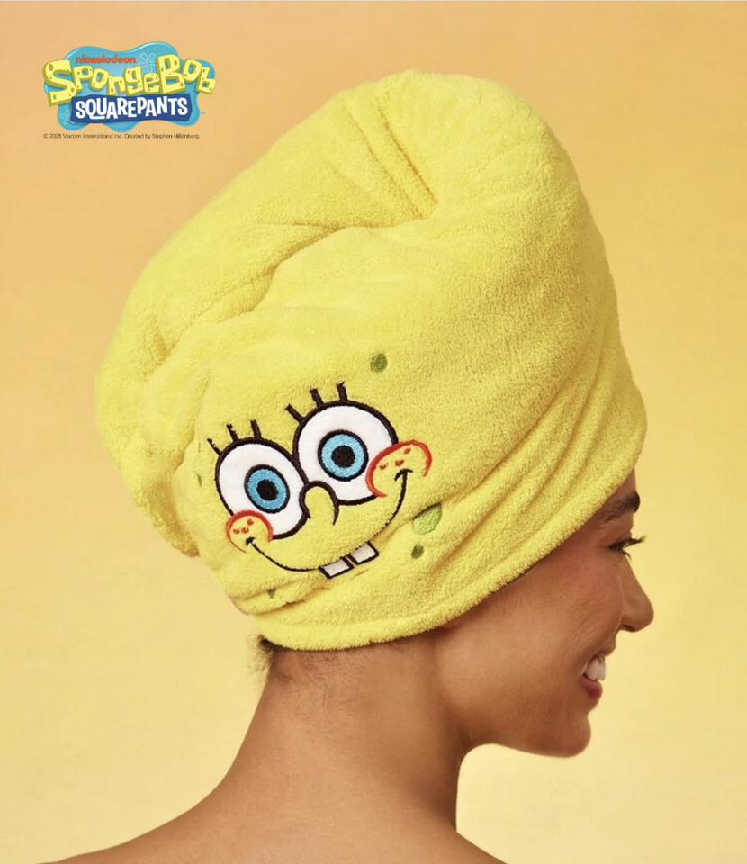 SPONGEBOB HAIR TURBAN