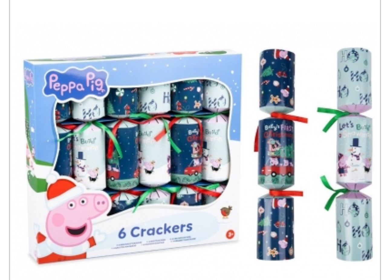 PEPPA PIG 6 PACK CRACKERS