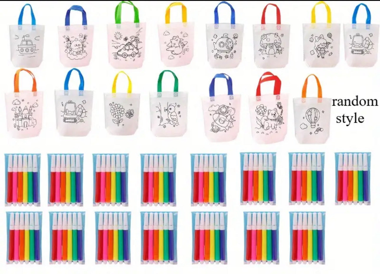 COLOUR YOUR OWN BAG