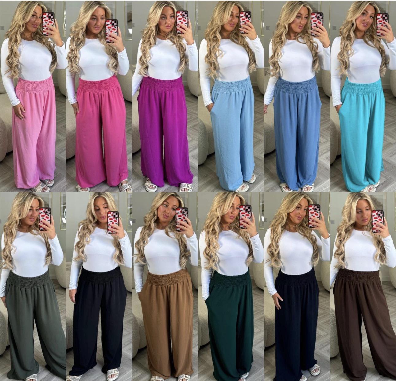 LADIES SUMEMR LIGHWEIGHT BOTTOMS