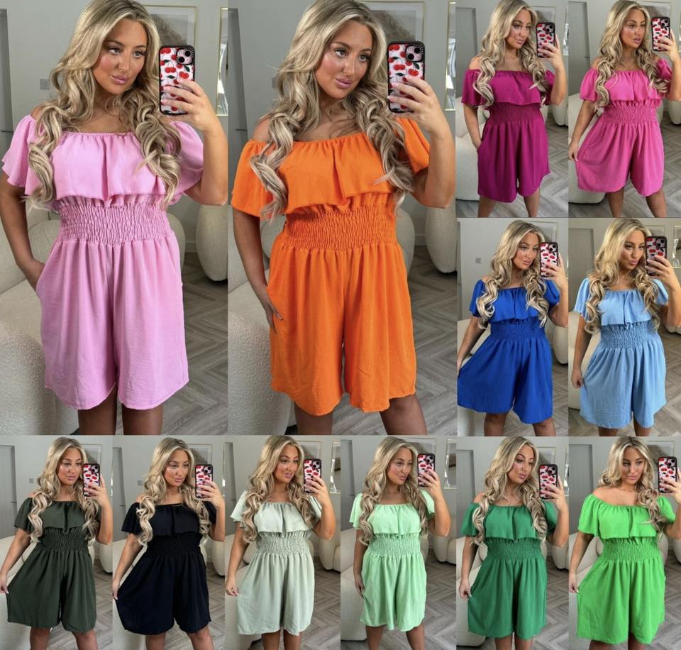 LADIES SUMMER PLAYSUIT