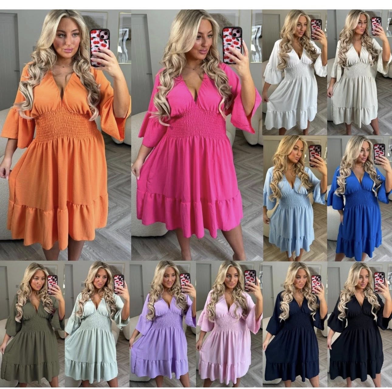 LADIES SUMMER ITALIAN DRESS