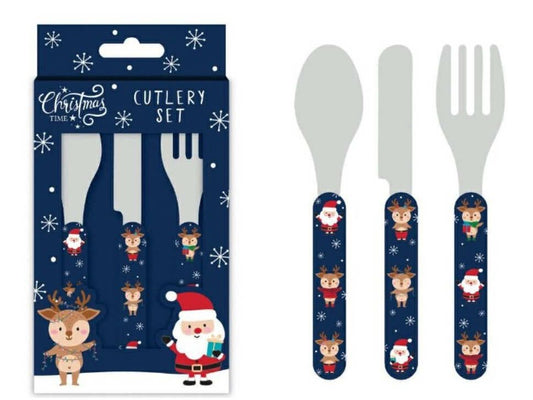 KIDS SANTA CUTLERY