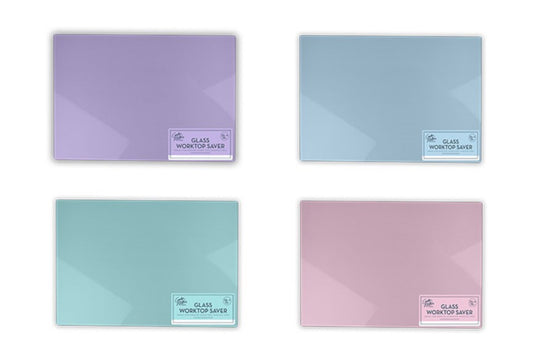 PASTEL GLASS CHOPPING BOARD