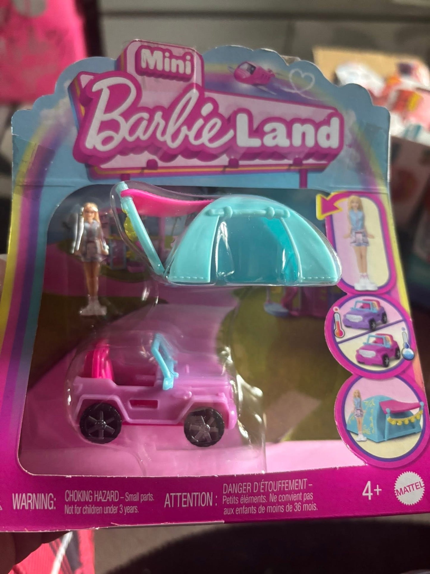 BARBIE MINI LAND - CAR