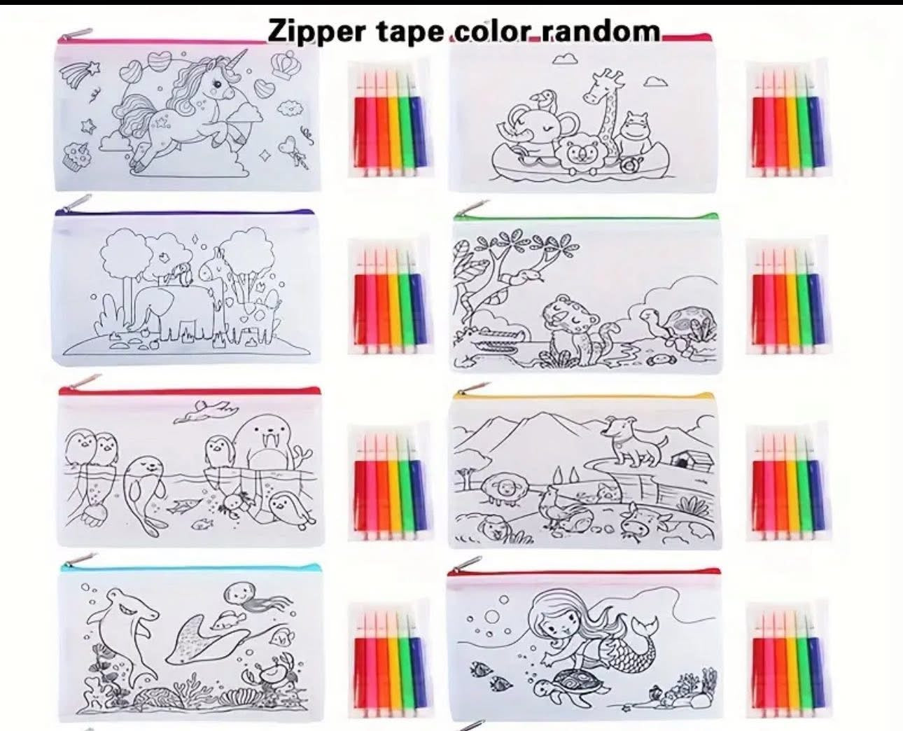 COLOUR YOUR OWN PENCIL CASE