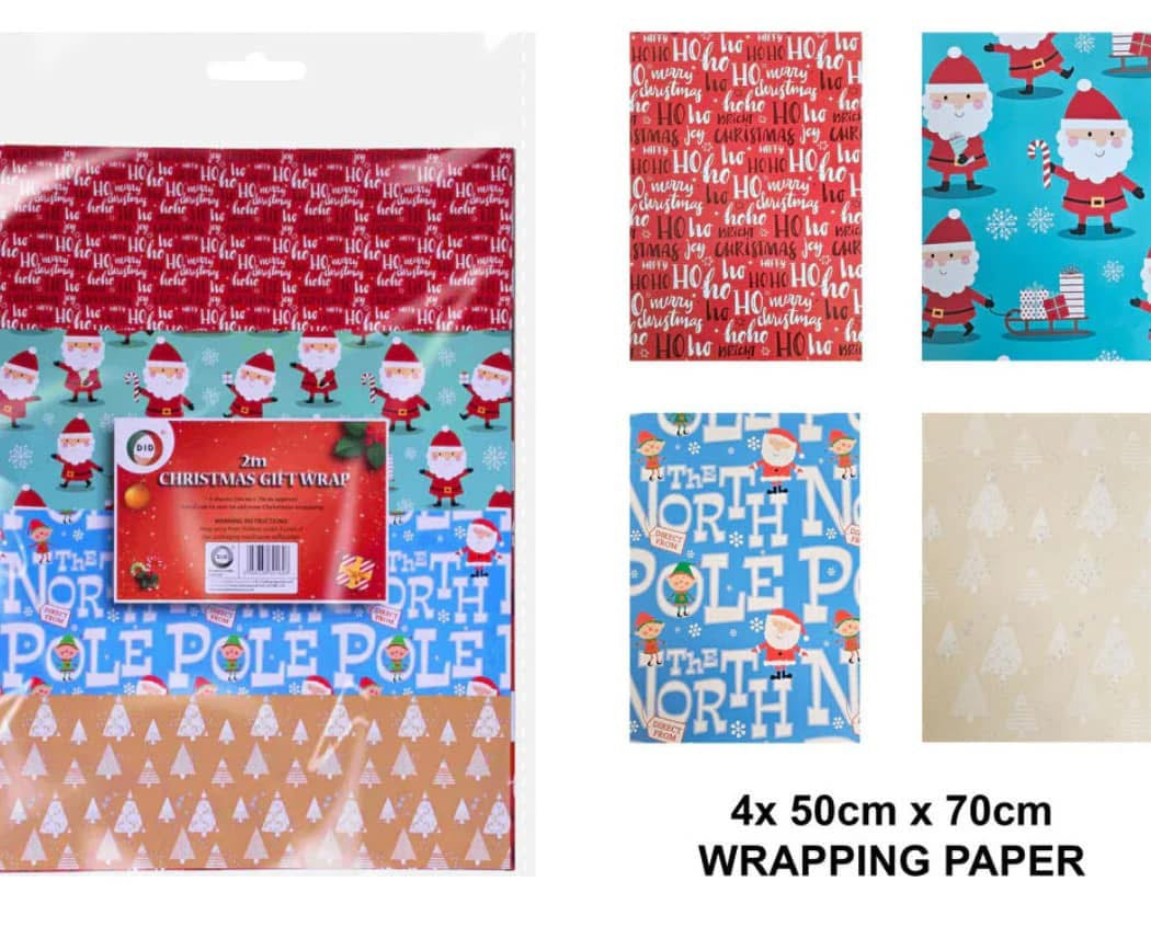 CHRISTMAS SHEET WRAP