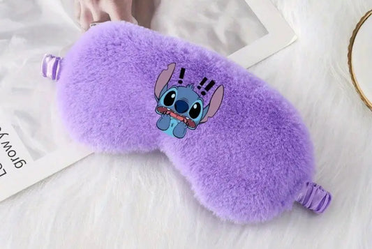 KIDS STITCH EYE MASK - PURPLE