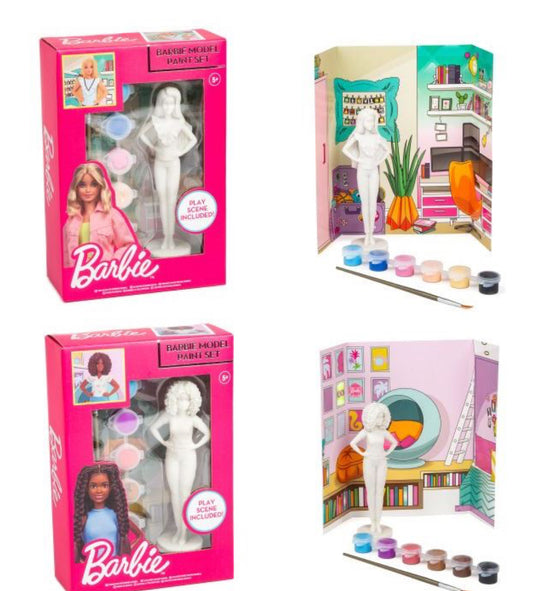 BARBIE PAINT YOUR OWN - 2 VARIATIONS