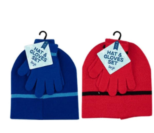 2pc HAT AND GLOVE SET