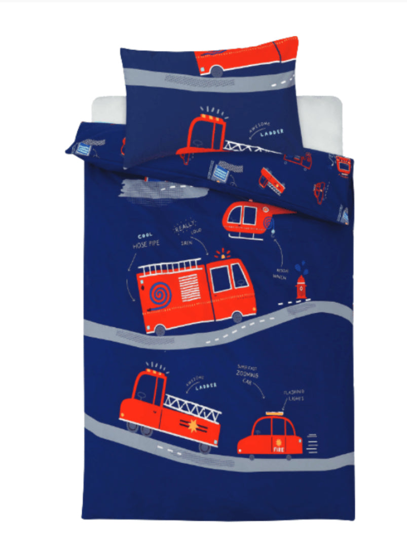FIREFIGHTER SINGLE BEDDING