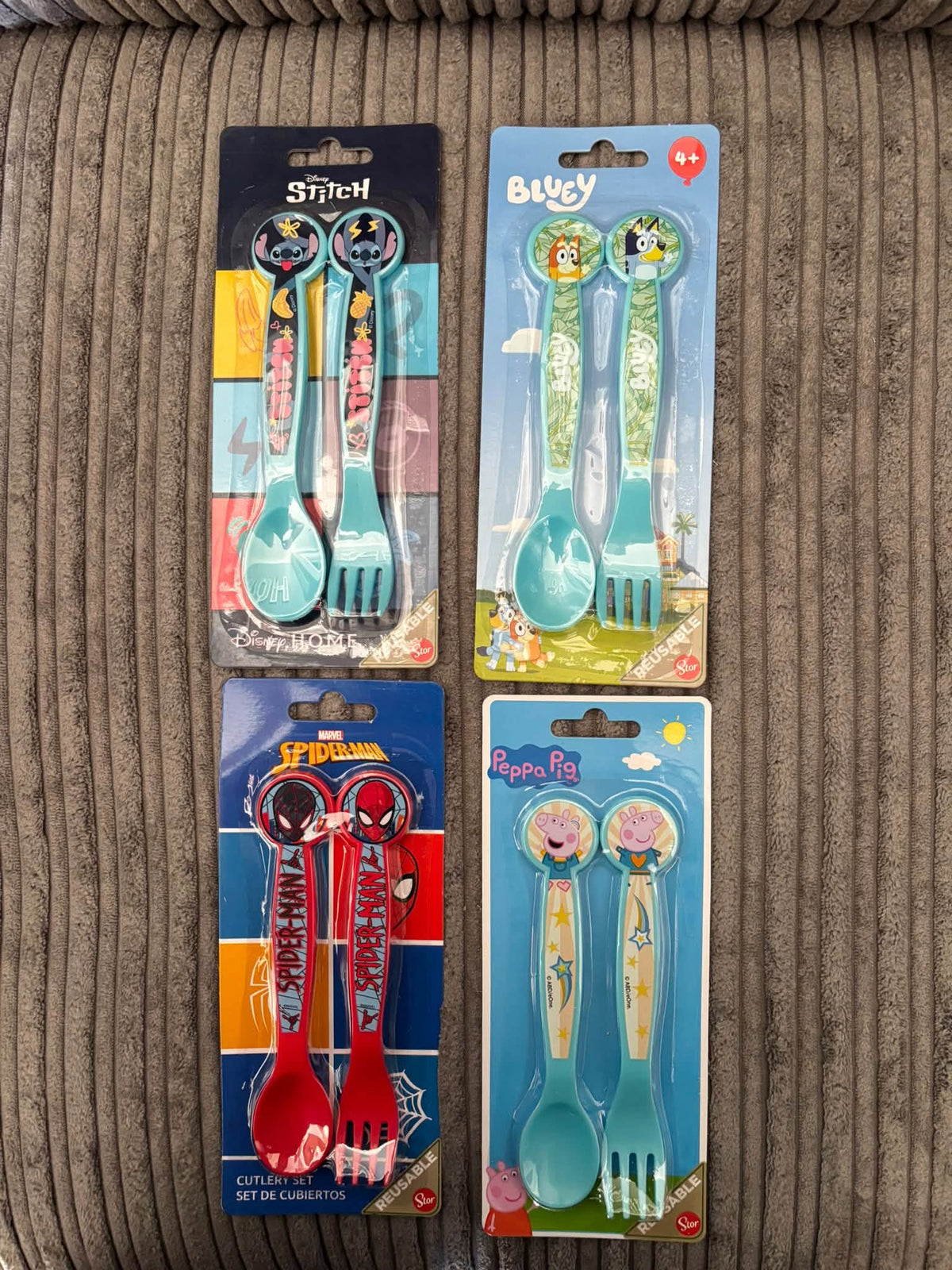 KIDS CHARACTER CUTLERY