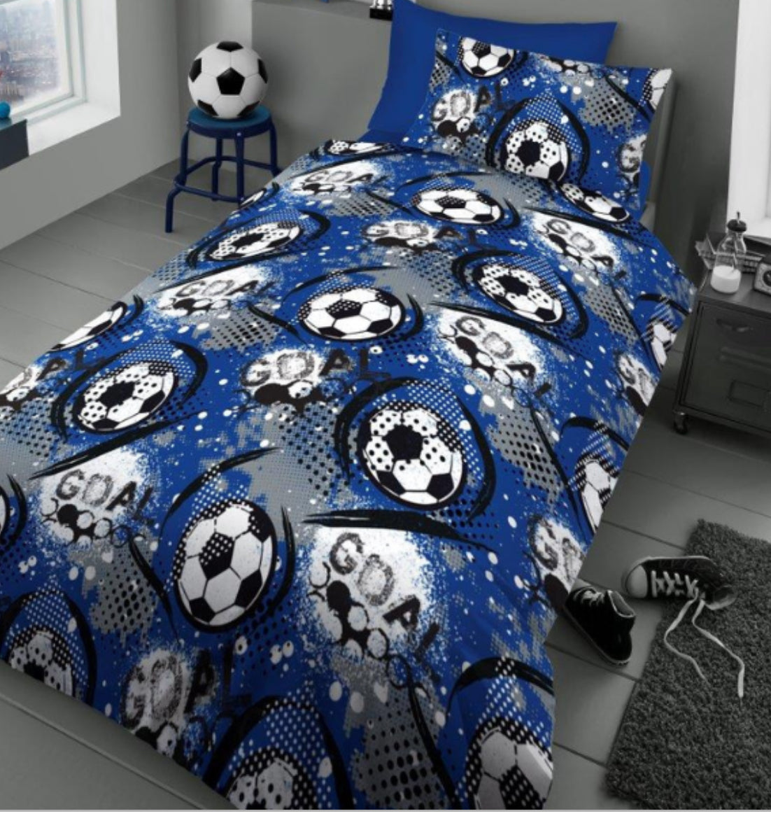 FOOTBALL SINGLE BEDDING