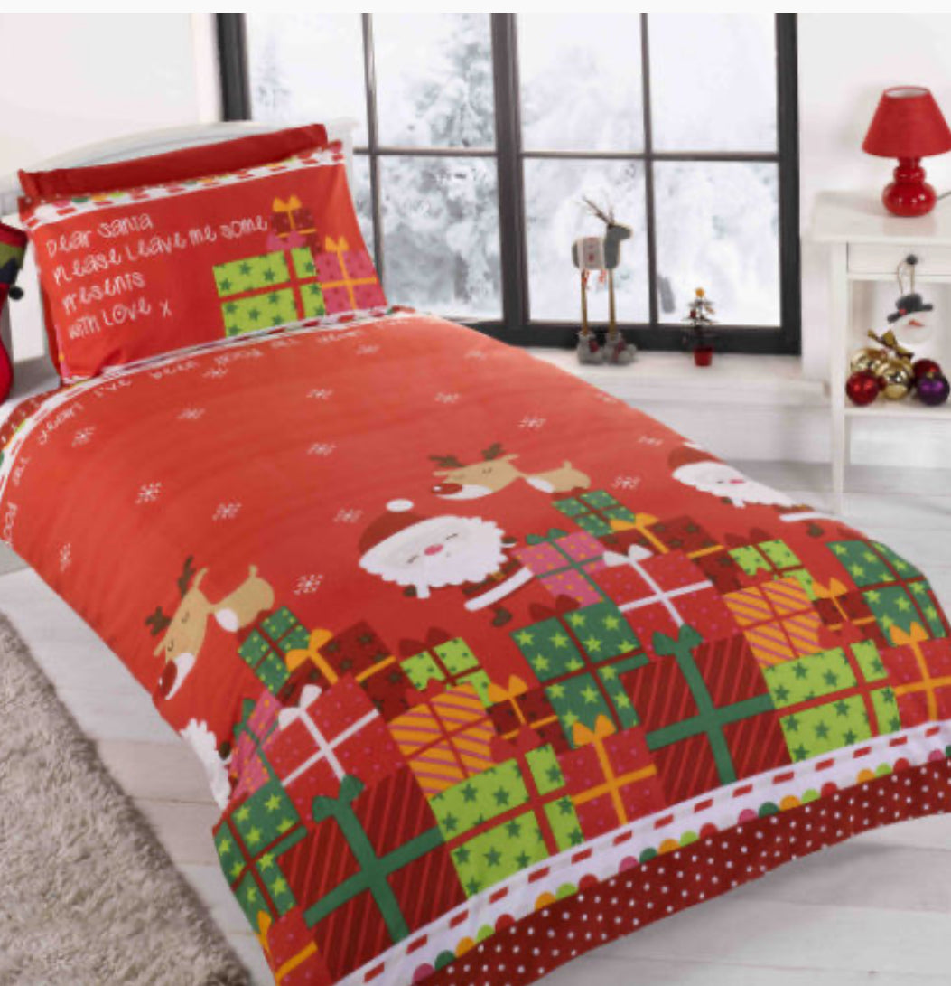 Christmas Bed Set - Single