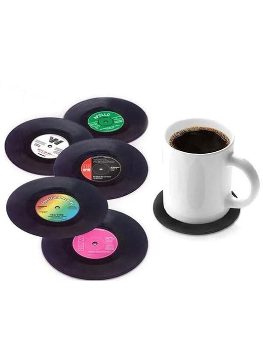 VINYL DRINKING COASTERS