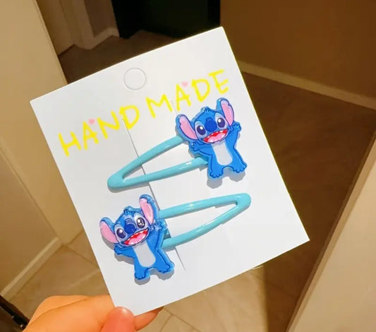 STITCH HAIR CLIPS