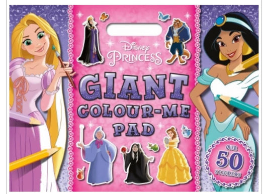PRINCESS JUMBO COLOURING PAD