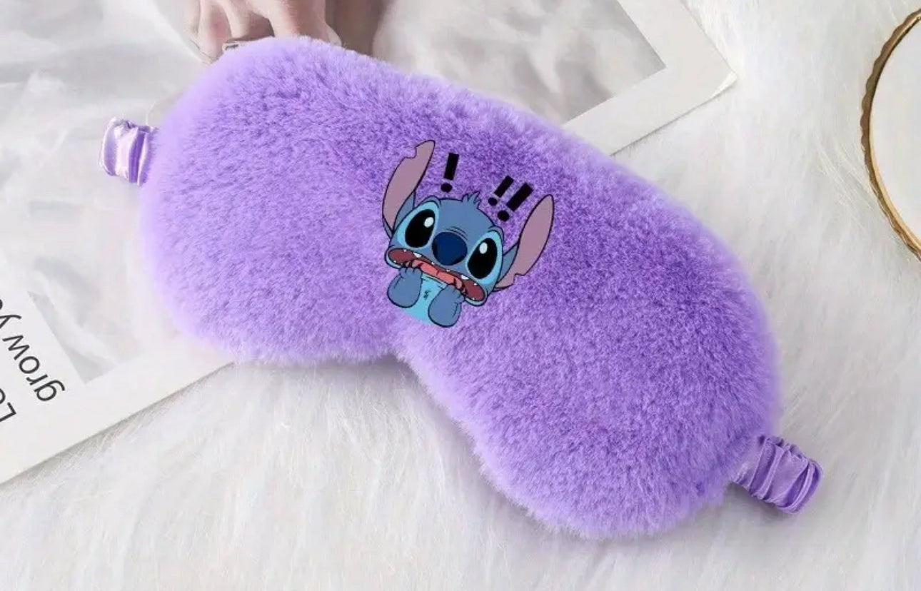 PURPLE STITCH EYES MASK