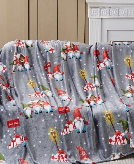 GREY CHRISTMAS GONK FLEECE