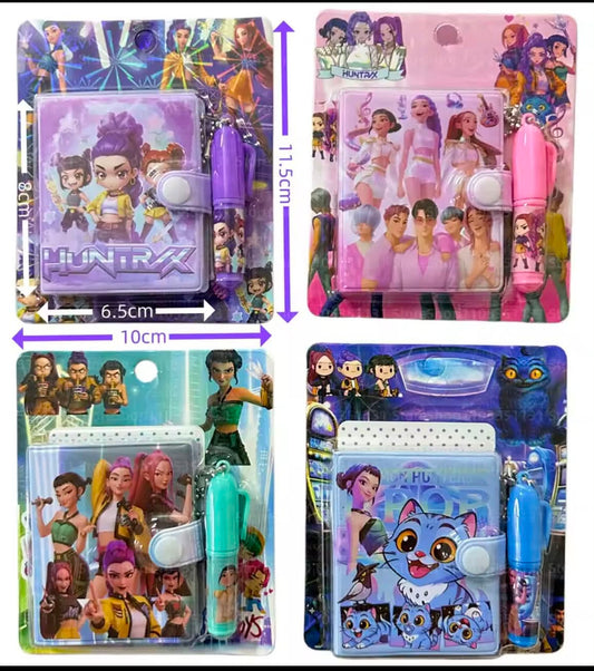 KPOP MINI NOTEBOOK & PEN SET