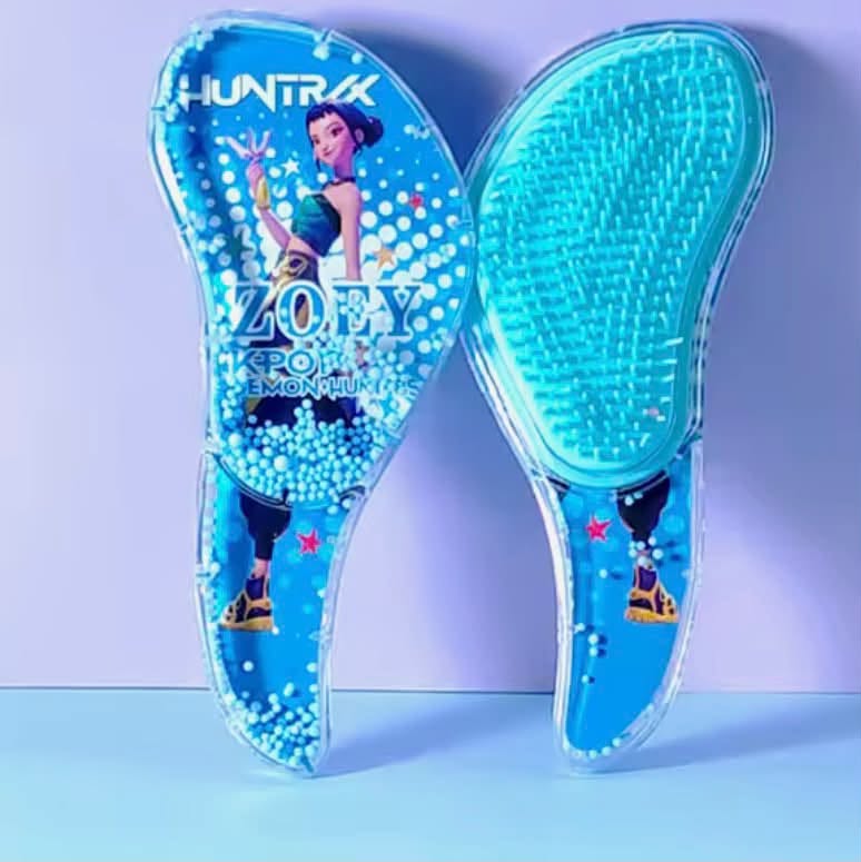 K POP DETANGLE BRUSH - BLUE