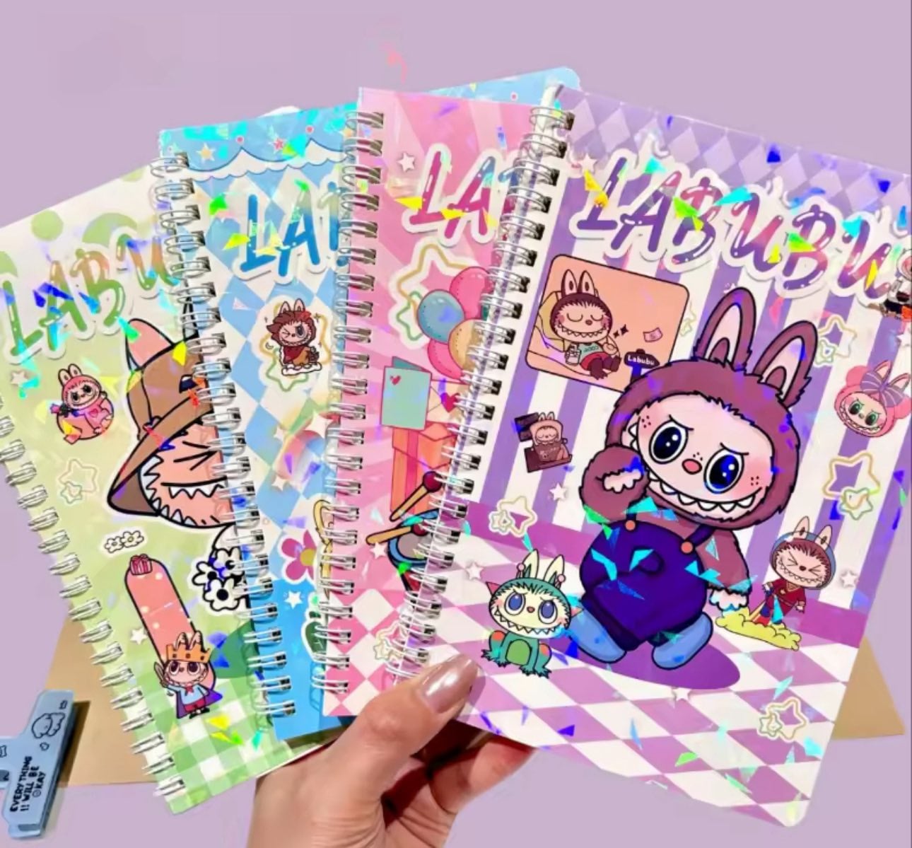 LABUBU LARGE SPIRAL NOTEBOOKS