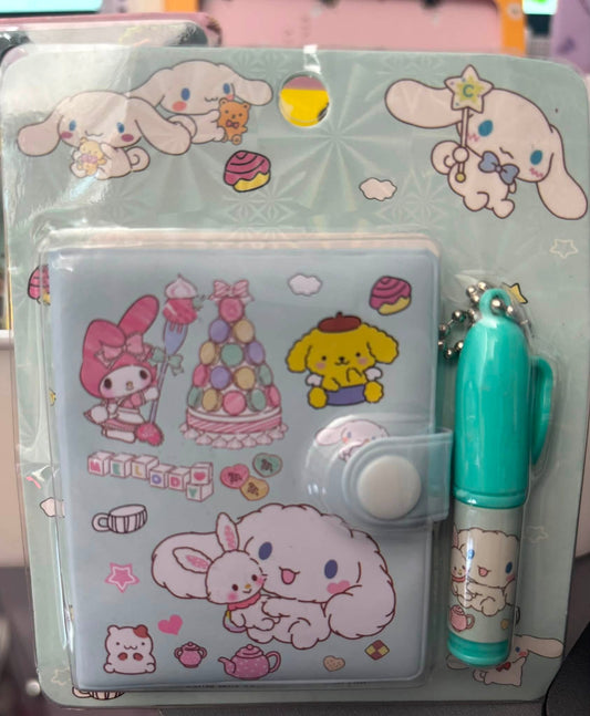 CINNA MA ROLL MINI NOTEBOOK & PEN SET
