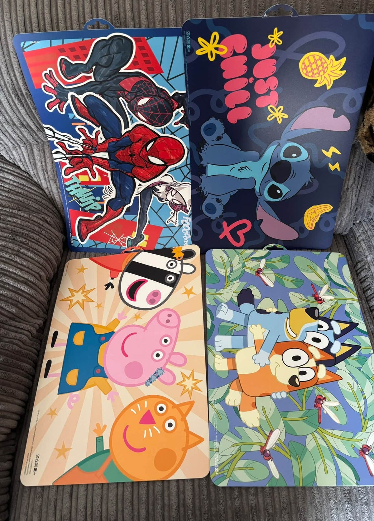 CHARCATER LARGE PLACEMATS