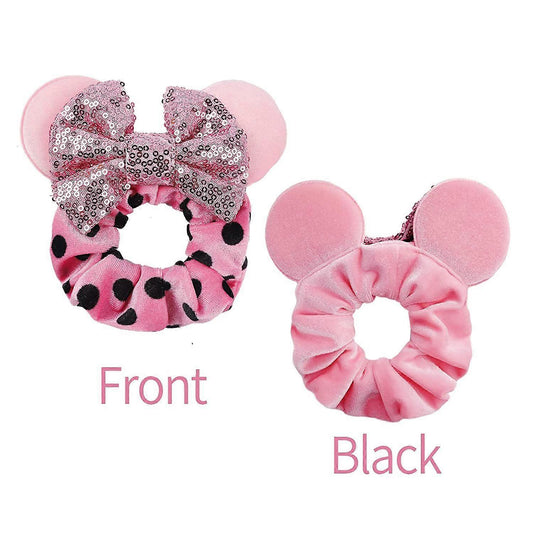 GIRLS MINNIE EAR SCRUNCHIE