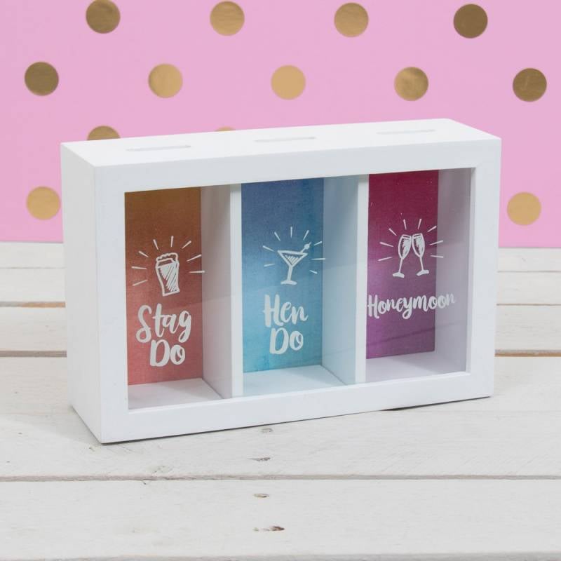TRIO MONEY SAVING BOX