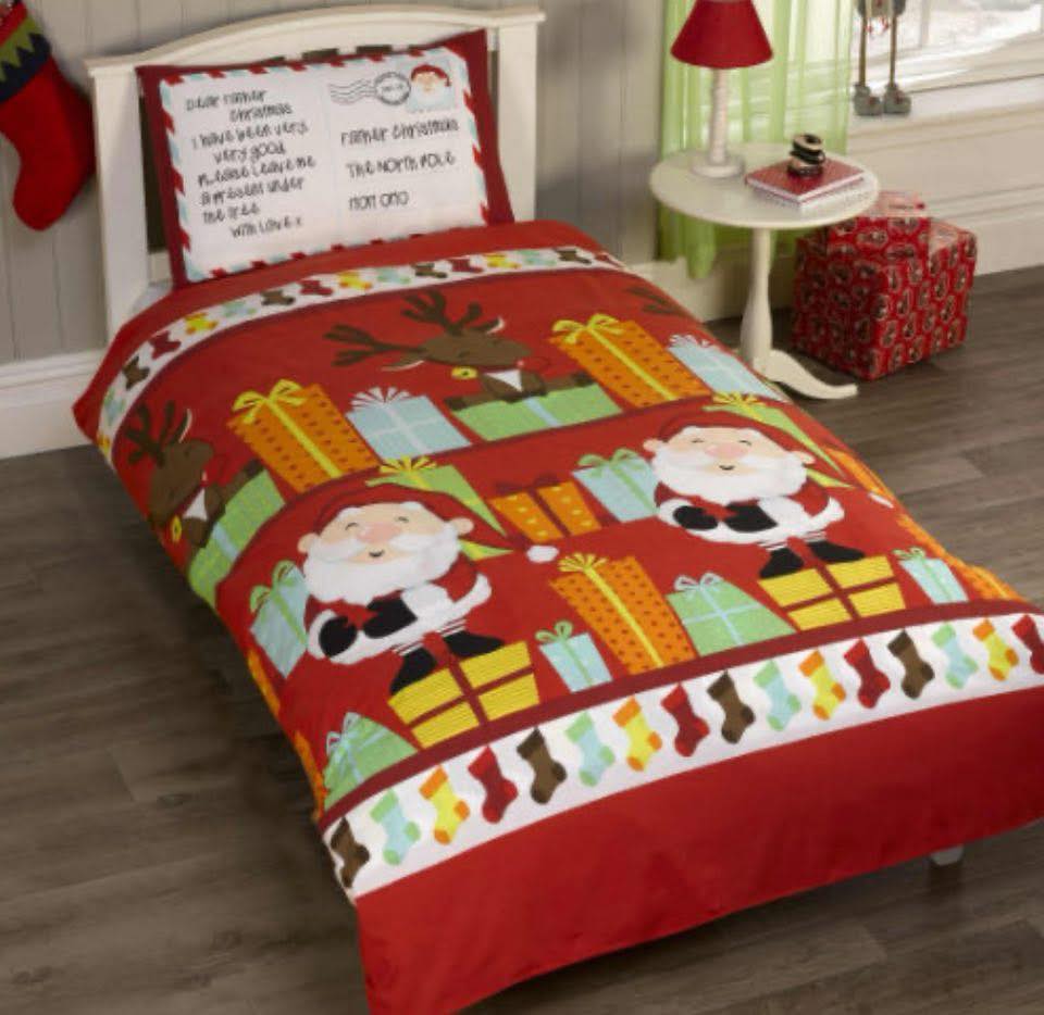 SANTA PRESENT BEDDING SET