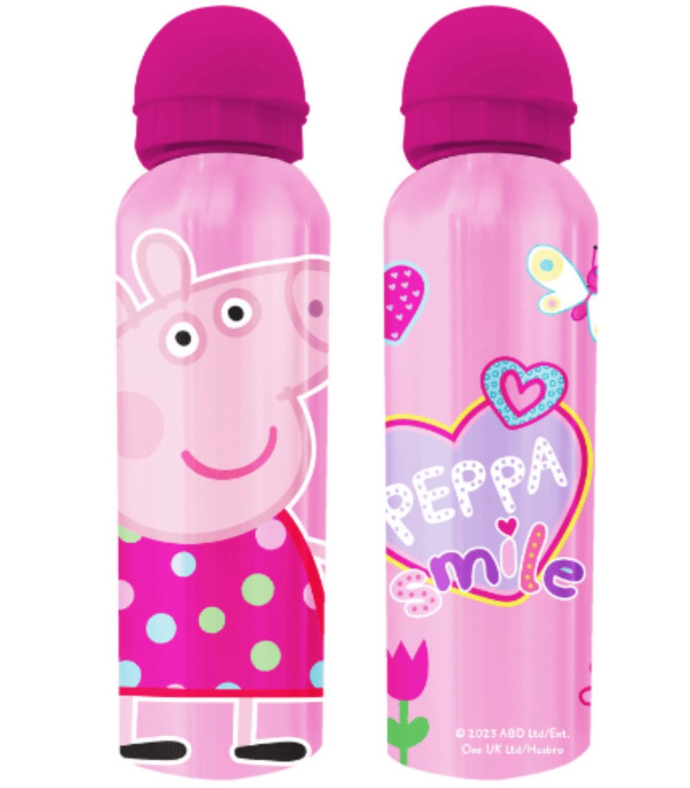 PEPPA PIG METAL DRINKING BOTTLE