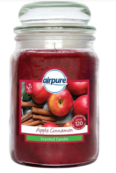 LARGE APPLE CINNAMON JAR