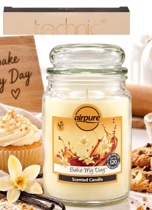 LARGE CANDLE BAKE MY DAY JAR