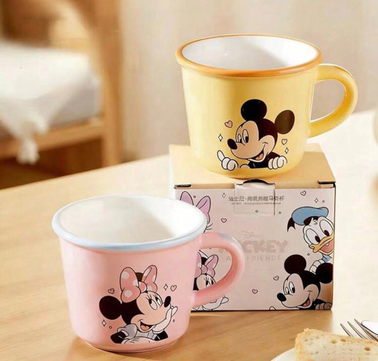 MINNIE AND MICKEY CUP - PORCELAIN