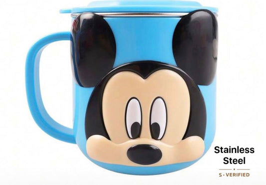 MICKEY MOUSE CUP WITH LID