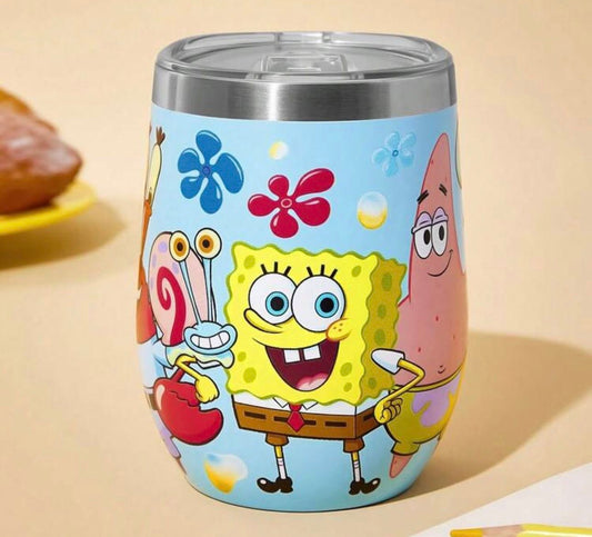SPONGEBOB CUP WITH LID