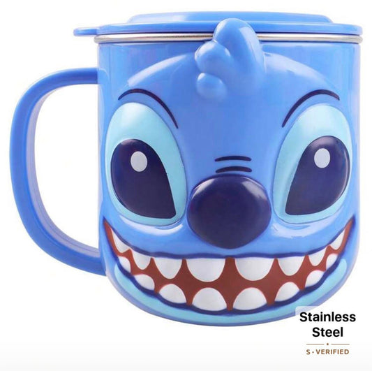 STITCH CUP WITH LID
