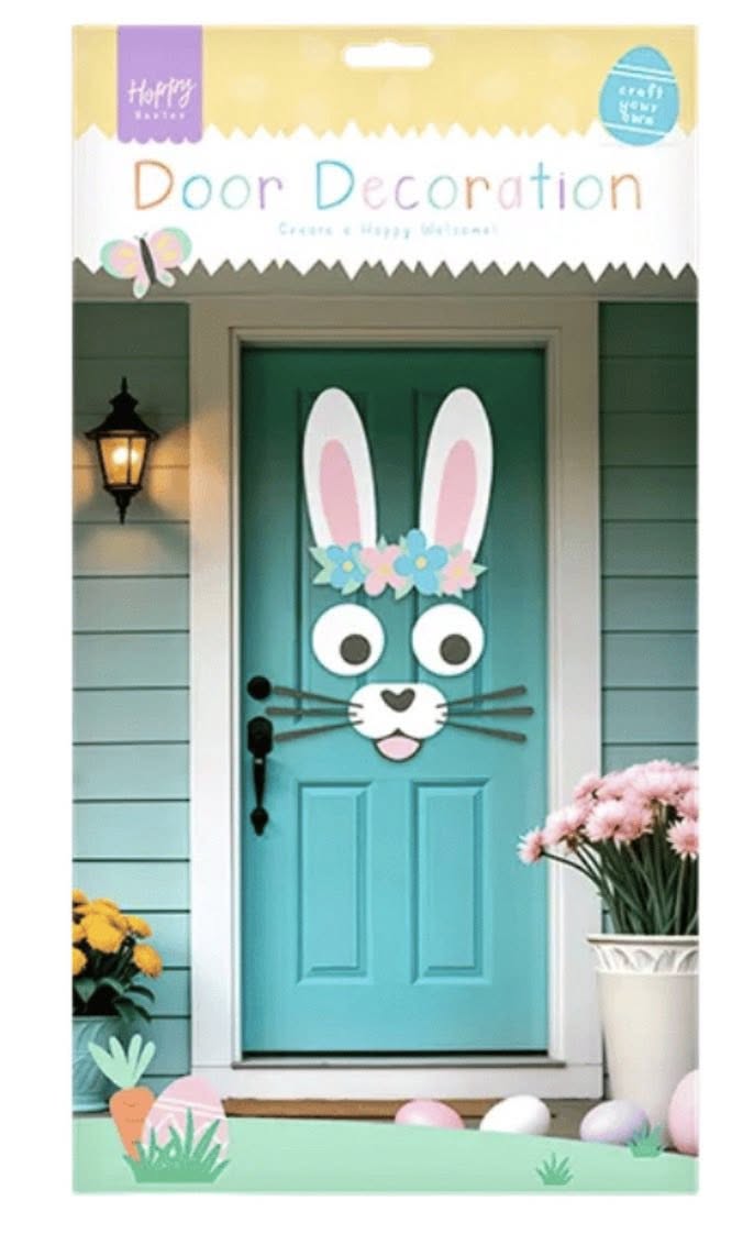 LARGE EASTER DOOR DECORATION KIT
